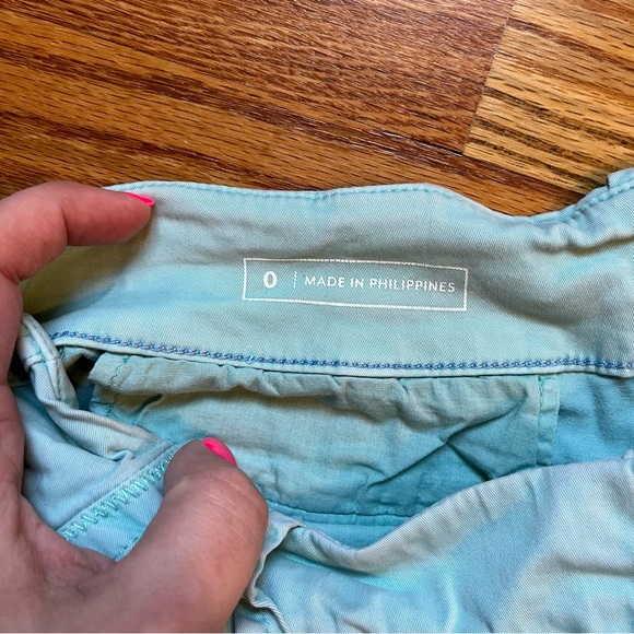 Vineyard Vines mint green chino shorts size 0 - Picture 4 of 6